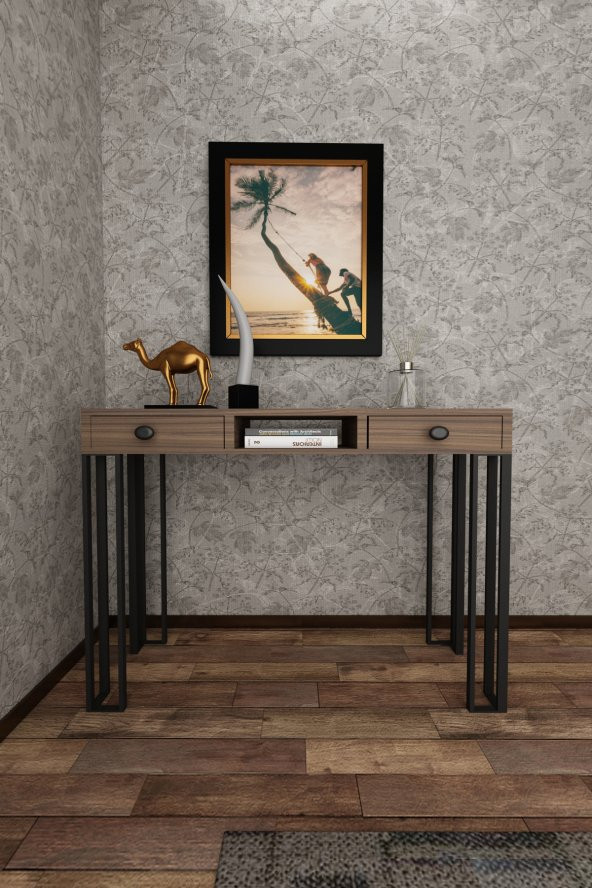 WOOD HOUSE  GARDENYA DRESUAR -CEVİZ ürün görseli 1