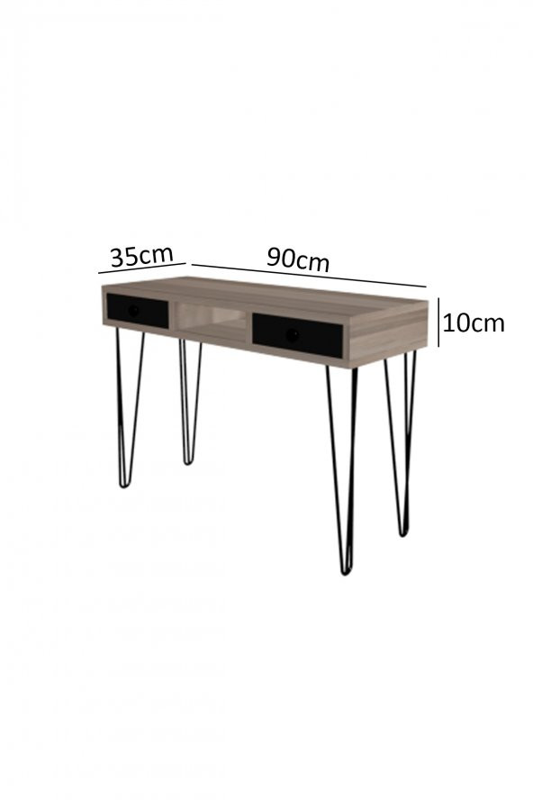 Wood House -ela Dresuar-ceviz - Resim 2