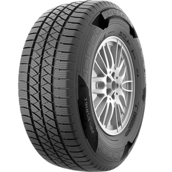 Petlas Vanmaster A/S+ 225/70R15C 116/114R M+S 3PMSF 10PR (2025) Dört Mevsim Lastiği ürün görseli 1