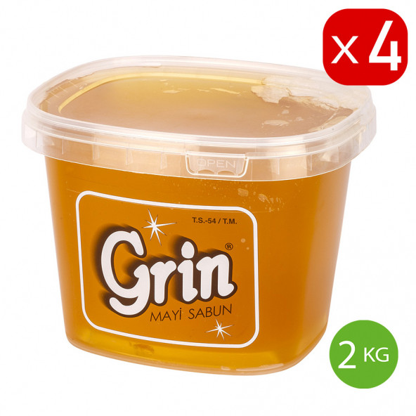 GRİN 2 kg Arap Sabunu (4 ADET) Ayçiçek Yağlı ürün görseli 1