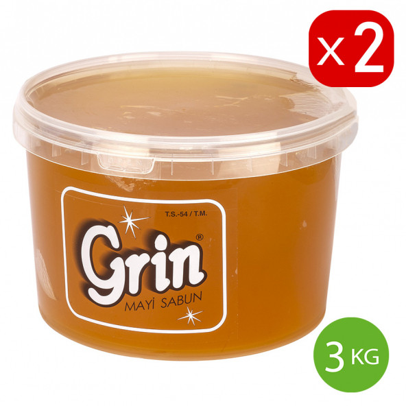 GRİN 3 kg Arap Sabunu (2 ADET) Ayçiçek Yağlı ürün görseli 1