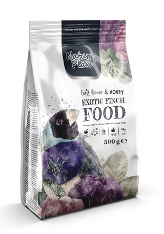 Nature Plan Meyveli Ve Ballı Egzotik Finch Hint Bülbülü Yemi 500 gr x 5 Adet ürün görseli 1