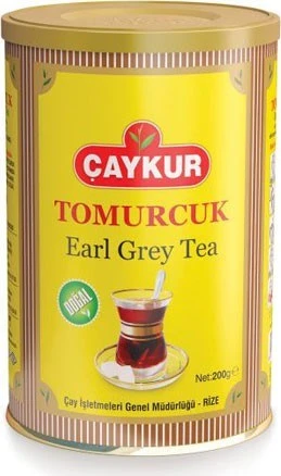 Çaykur Earl Grey Tea Tomurcuk Dökme Çay Teneke 200g x 4 ürün görseli 1