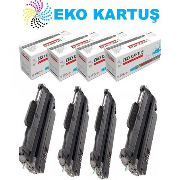 Eko Kartuş Samsung SCX-4625FN Mlt D105L Ekonomik Avantajlı 4’lü Muadil Toner ürün görseli 1
