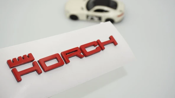 DK Tuning A8 D5 Horch Bagaj Kırmızı 3M Yazı Logo Audi İle Uyumlu ürün görseli 1