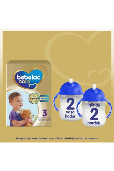 Bebelac Gold 3 Çocuk Devam Sütü 800 gr - Resim 3