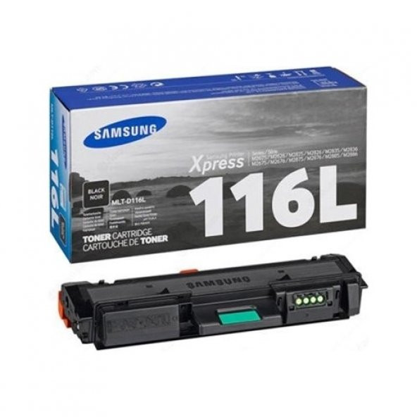 Samsung Mlt-D116L Yüksek Kapasiteli Siyah Toner Su837A 3.000 Sayfa ürün görseli 1
