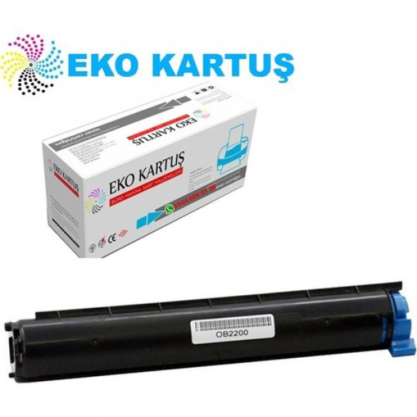 Eko Kartuş Oki B2200/2400 Muadil Toner ürün görseli 1