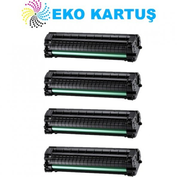 Eko Kartuş Hp Laser 107R Ekonomik Avantajlı 4’lü Paket Çipli Muadil Toner, ürün görseli 1