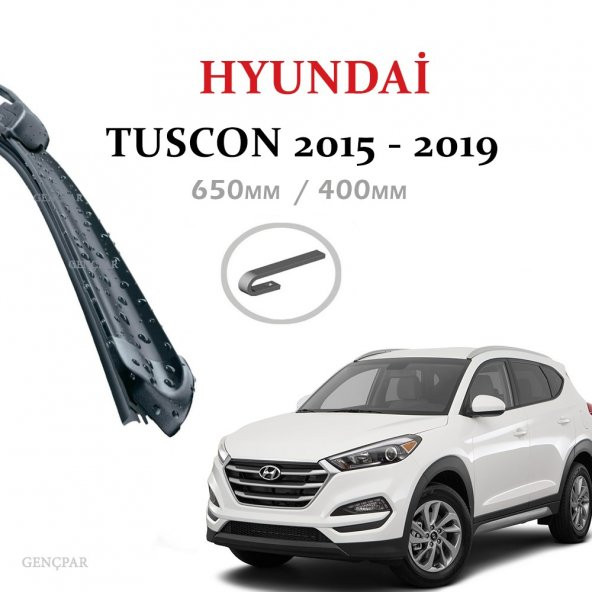 HYUNDAİ TUSCON SİLECEK TAKIMI (2015-2019) ürün görseli 1