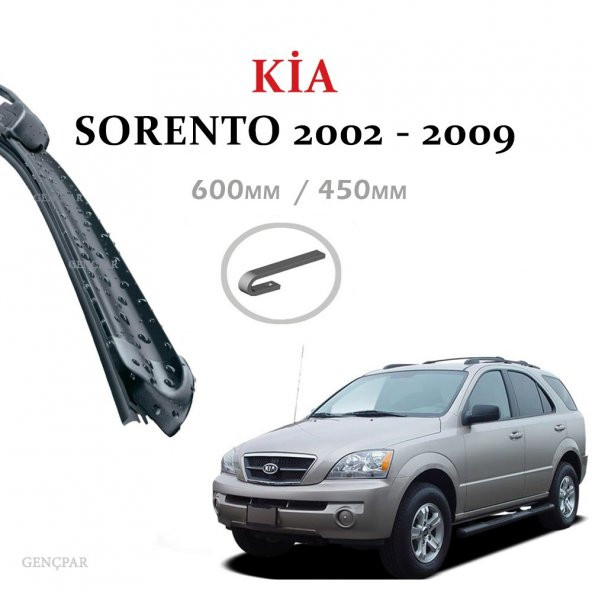 KİA SORENTO SİLECEK TAKIMI (2002-2009) ürün görseli 1