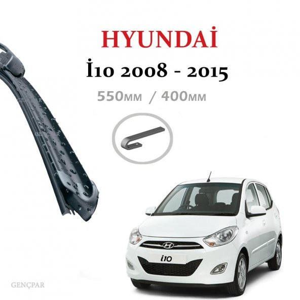 HYUNDAİ İ10 SİLECEK TAKIMI (2008-2015) ürün görseli 1