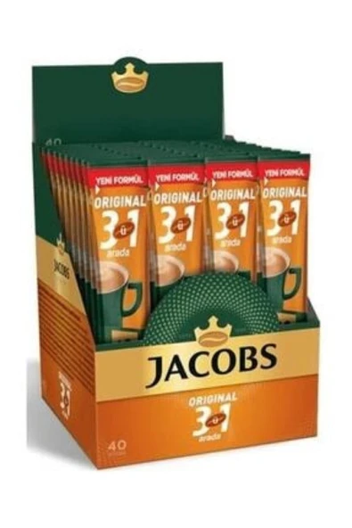 Jacobs 3ü1 Arada Kahve 40lı KUTU ürün görseli 1