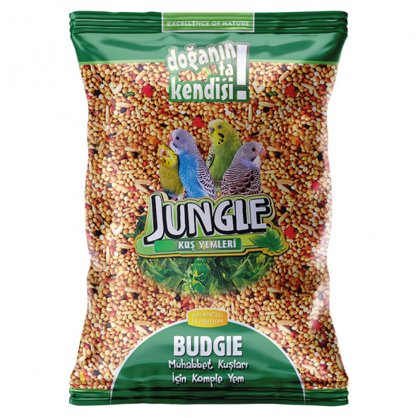 Jungle Poşet Muhabbet Kuşu Yemi 1 Kg ürün görseli 1