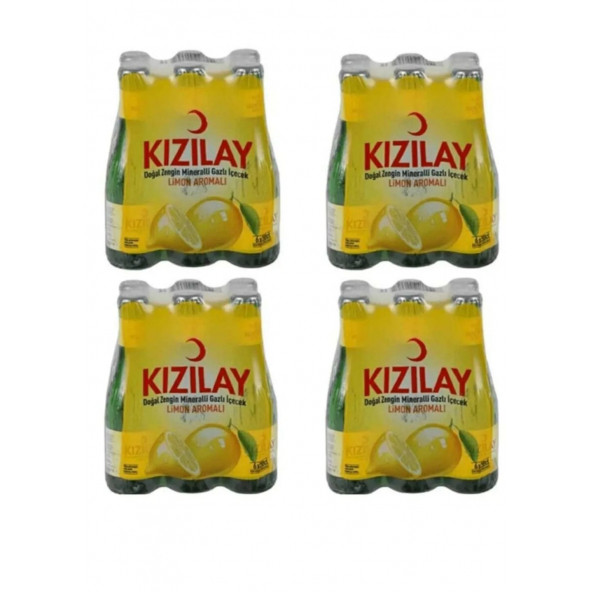 Kızılay Limonlu Soda 24'lü kızılay013680 ürün görseli 1