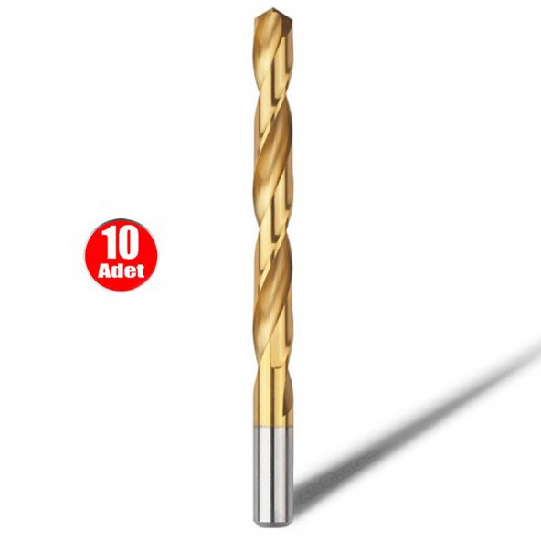 Gfb Titanyum Matkap Ucu Hss Metal Ahşap Plastik - 3.5 mm _10 Adet ürün görseli 1