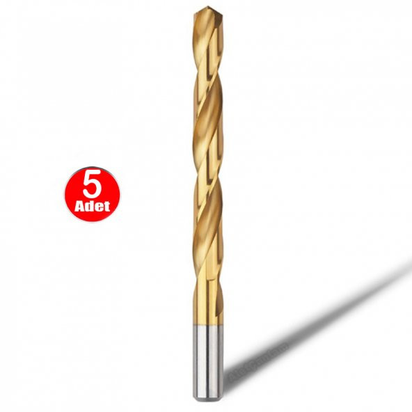 Gfb Titanyum Matkap Ucu Hss Metal Ahşap Plastik - 6 mm _5 Adet ürün görseli 1