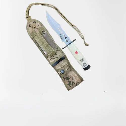 Halmak Outdoor Kamp Bıçağı Beyaz Kurt ürün görseli 1