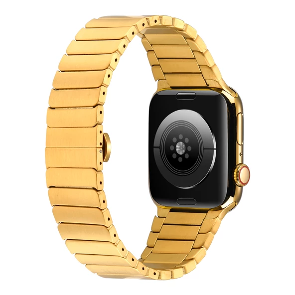 Apple Watch 40mm Kordon KRD-79 Metal Kordon - Resim 9