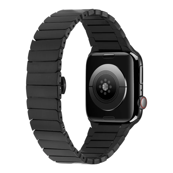 Apple Watch 38mm Kordon KRD-79 Metal Kordon - Resim 6