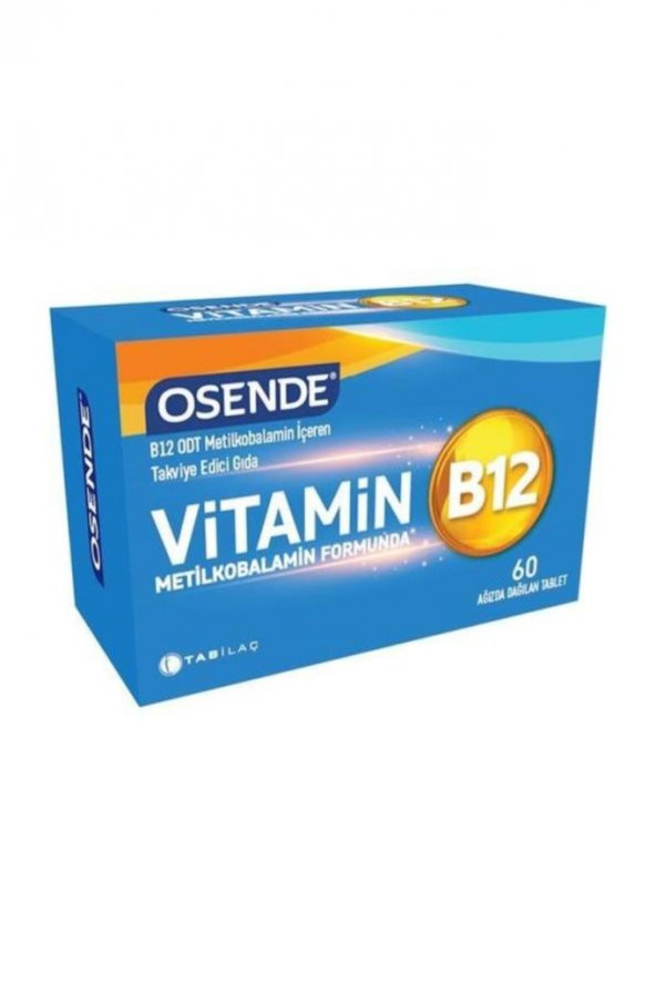 Osende Vitamin B12 60 Tablet Eko Paket ürün görseli 1