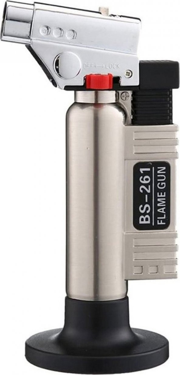 Çeliktorch Bs-261 Jet Pürmüz Çakmak Mavi Alev Mangal Kamp Çakmağı  Nargile Çakmağı Nargile Pürmüz ürün görseli 1