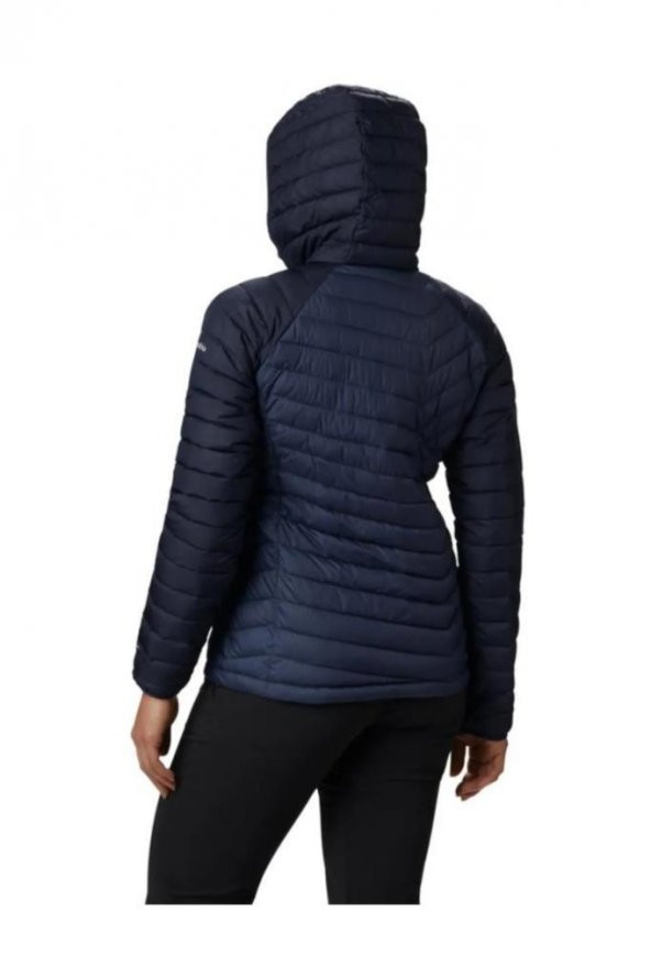 Columbia Powder Hooded Jacket Bayan Mont - Resim 2