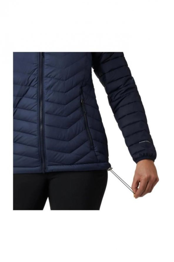 Columbia Powder Hooded Jacket Bayan Mont - Resim 5