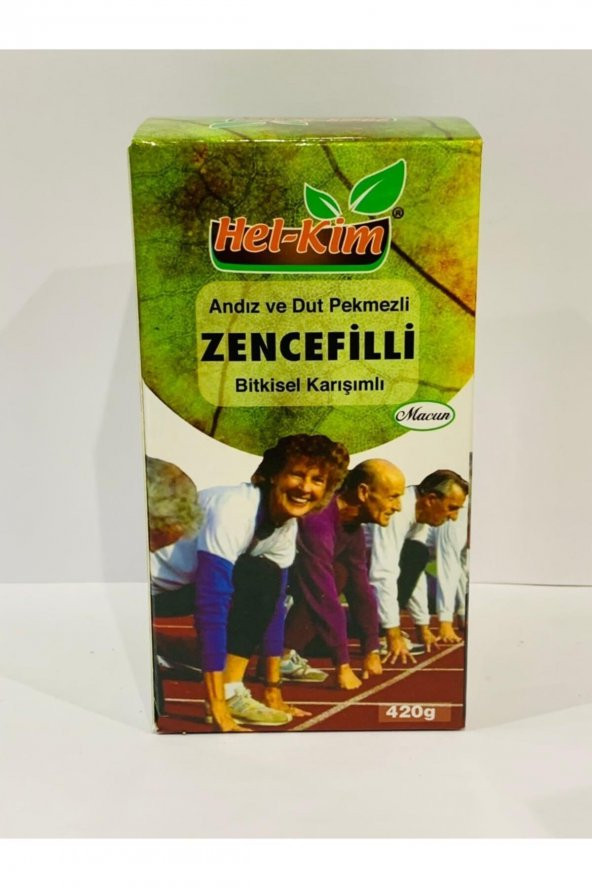 Hel-Kim Bitkisel Karışımlı Zencefil Macunu 420gr ürün görseli 1