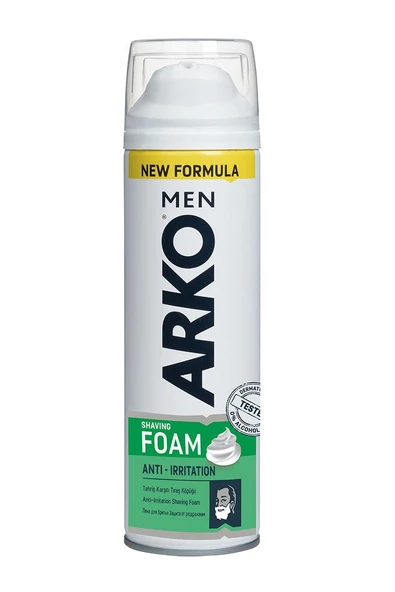 Arko Men Tıraş Köpüğü 200 Ml Antı-Irrıtatıon Tahriş Karşıtı ürün görseli 1