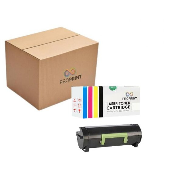 TKPrint Lexmark MS810dn 52D5H00 Siyah 10 Adet Muadil Toner 25000 Sayfa ürün görseli 1
