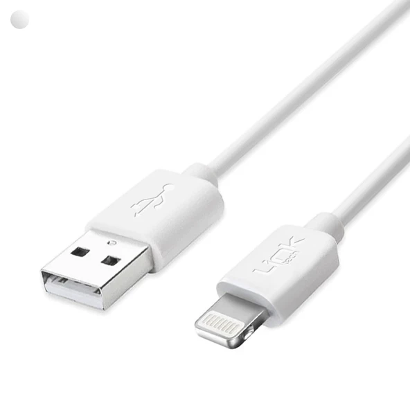 Linktech K566 Strong Lightning Data/Şarj Kablosu 2.4A 30cm ürün görseli 1