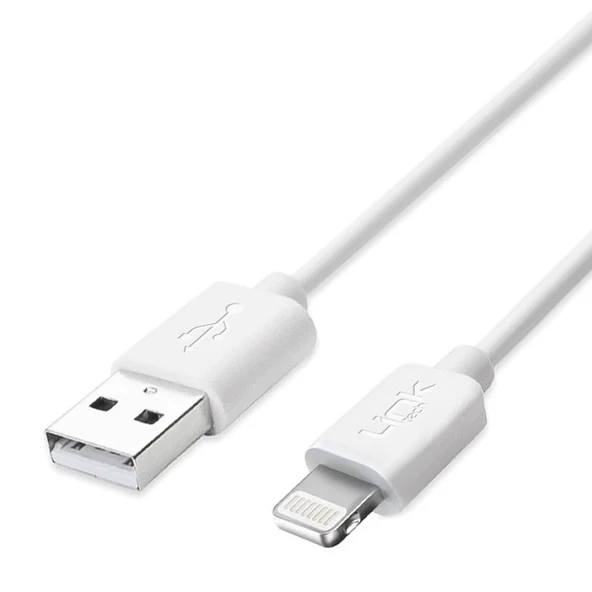 Linktech K566 Strong Lightning Data/Şarj Kablosu 2.4A 30cm - Resim 2