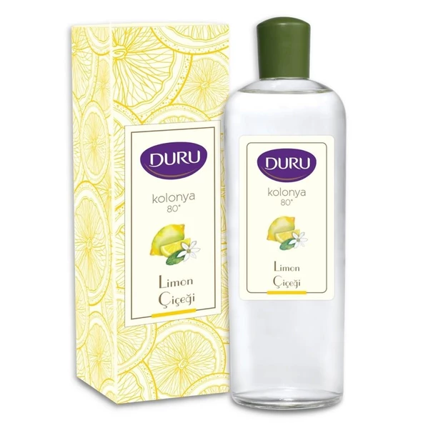 Duru Kolonya 400ml Pet Şişe 80 Derece Limon Çiçeği ürün görseli 1