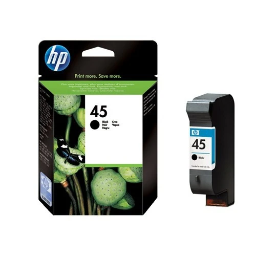 HP 45 Büyük Siyah Kartuş 51645AE / 51645A ürün görseli 1