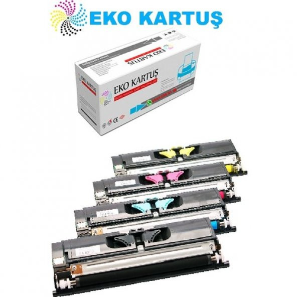 Eko Kartuş Xerox Phaser 6121MFP (106R01473-74-75-76) Set Muadil Toner ürün görseli 1