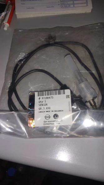 Opel Corsa C 1.3 Z13Dth Egzos Oksijen Sensörü GM ,93188473 ürün görseli 1