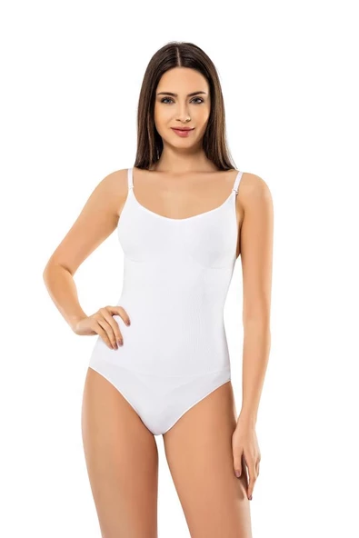 Modinn 1135 Ayar Askılı Çıtçıtlı Body Korse ürün görseli 1