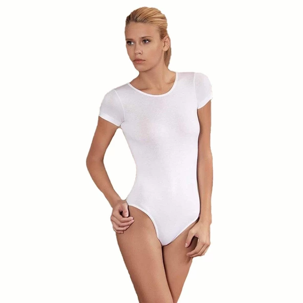 Şahinler Kısa Kollu Bisiklet Yaka Çıtçıtlı Body MB860 ürün görseli 1