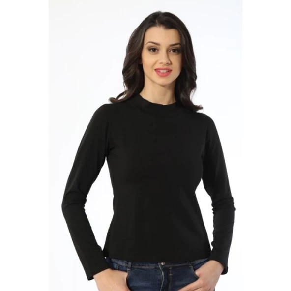 Özlem Uzun Kol Atlet Body Yarım Boğazlı Atlet 3227 ürün görseli 1