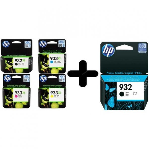 Hp 932XL/HP 933XL + 932 Kartuş Paketi ürün görseli 1