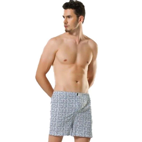 6 lı Paket Anıt Erkek Desenli Penye Boxer 1119 % 100 Pamuk ürün görseli 1