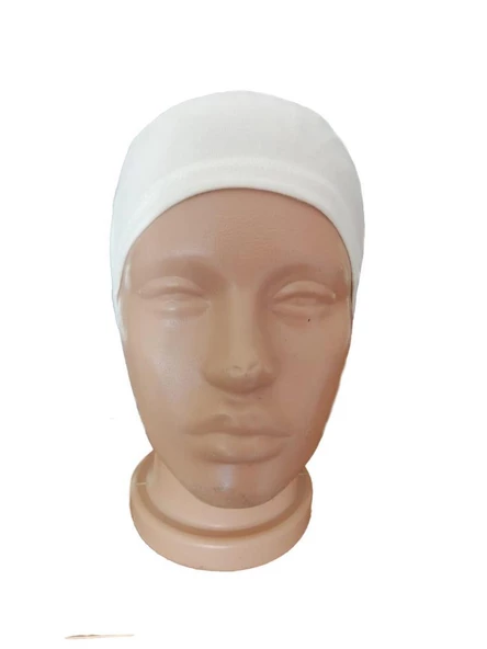 Aydın Pratik Geçmeli Bone Eşarp Bonesi Renk Seçenekli - Resim 2