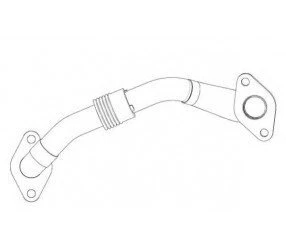 Kia Rıo 06-11 / Cerato / Ceed Egzoz Donusum Borusu Orjinal ürün görseli 1