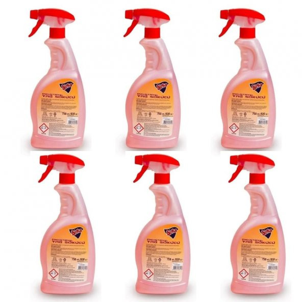 Birka Endüstriyel  Yağ Sökücü 6 Adet x 750 ml. ürün görseli 1
