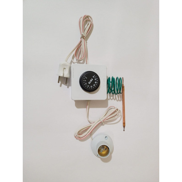 Analog Termostatlı Kontrollü Sabit Tek Duylu Set - Resim 2