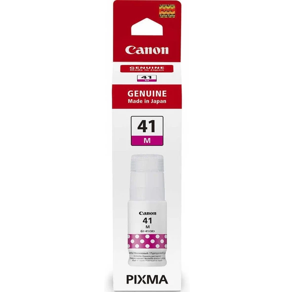 Canon GI-41/4544C001 Kırmızı Orjinal Mürekkep/ Pixma G1420 / G1460 / G2420 / G2460 / G3420 / G3460 ürün görseli 1