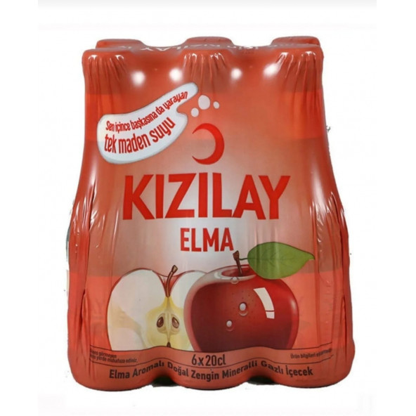 Kızılay Elmalı Soda 6 Adet ürün görseli 1