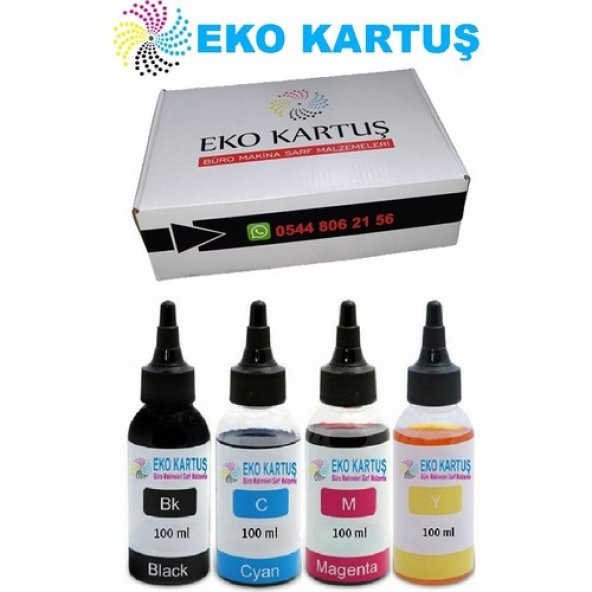 Eko Kartuş Epson Ecotank L350 (T664) Set Muadil Mürekkep ürün görseli 1