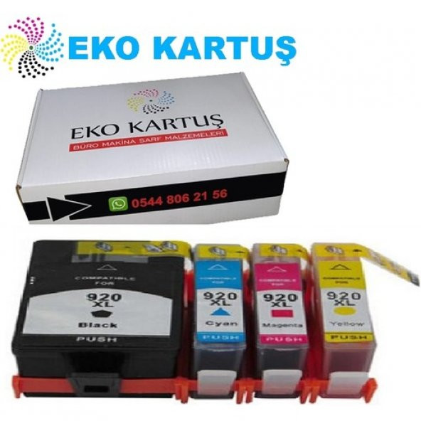 Eko Kartuş Hp Photosmart D5445, 4 Enk Muadil Kartuş ürün görseli 1